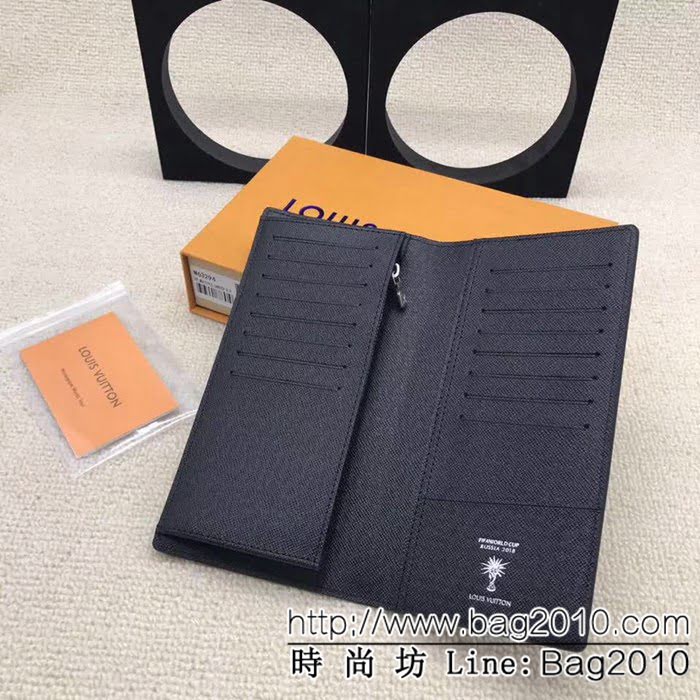 路易威登LV頂級原單 M63294黑LV經典男士錢夾 ZY1039